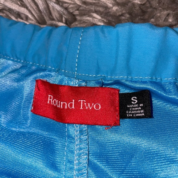 Round Two Hiking Pant Original Release Size Small Teal Blue - Picture 4 of 7